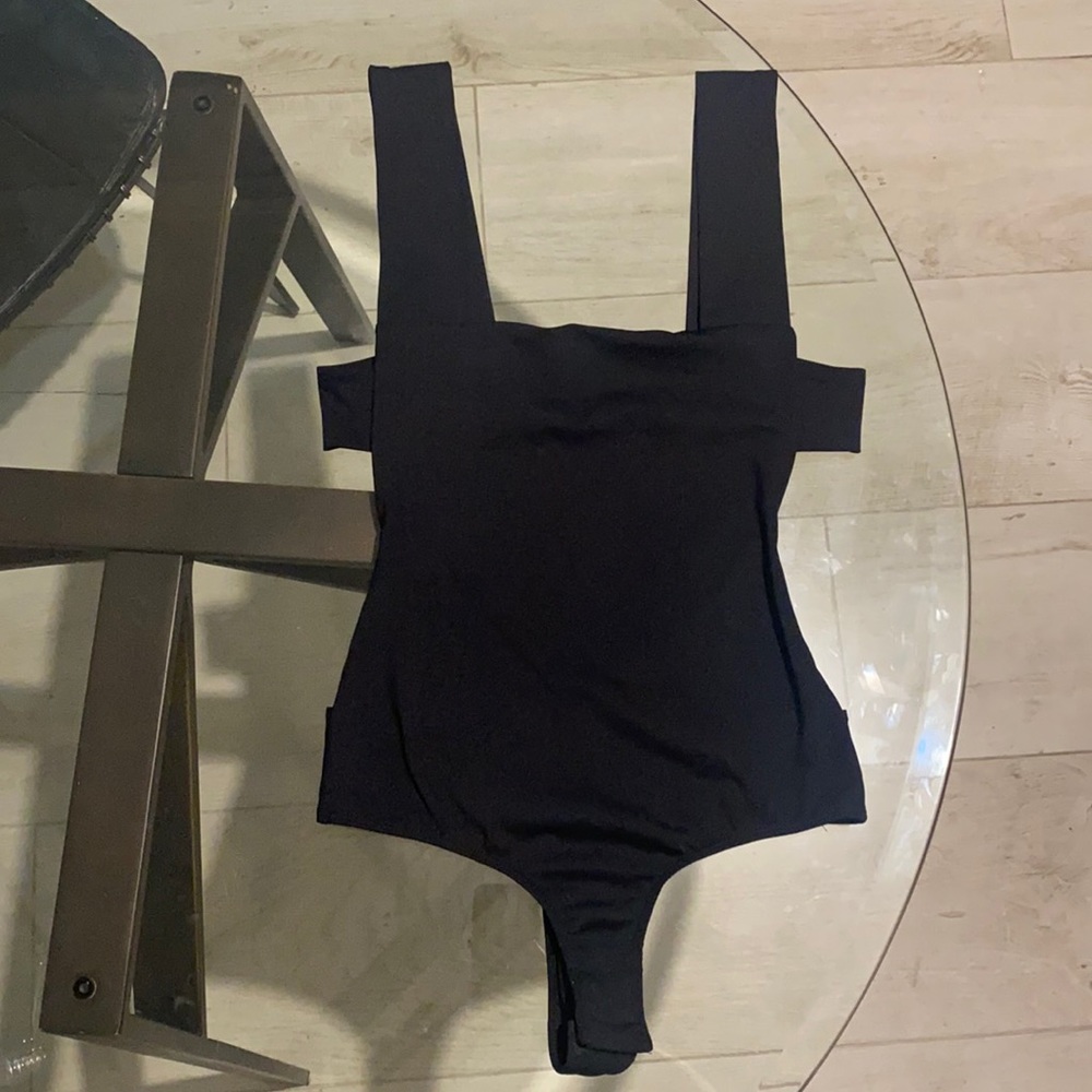 Free People - Sleek black bodysuit